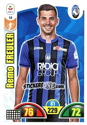 Sticker Remo Freuler - Calciatori 2018-2019. Adrenalyn XL - Panini