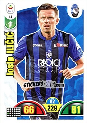 Figurina Josip Ilicic - Calciatori 2018-2019. Adrenalyn XL - Panini