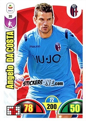 Sticker Angelo Da Costa - Calciatori 2018-2019. Adrenalyn XL - Panini