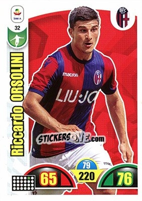 Sticker Riccardo Orsolini - Calciatori 2018-2019. Adrenalyn XL n. 32 - Panini