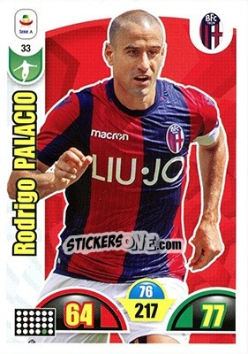 Sticker Rodrigo Palacio - Calciatori 2018-2019. Adrenalyn XL n. 33 - Panini