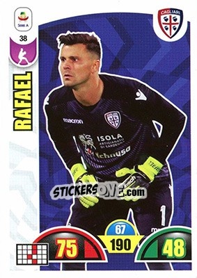 Sticker Rafael - Calciatori 2018-2019. Adrenalyn XL n. 38 - Panini