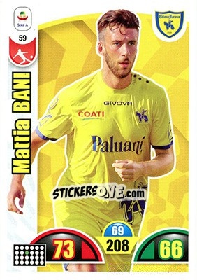 Sticker Mattia Bani - Calciatori 2018-2019. Adrenalyn XL - Panini
