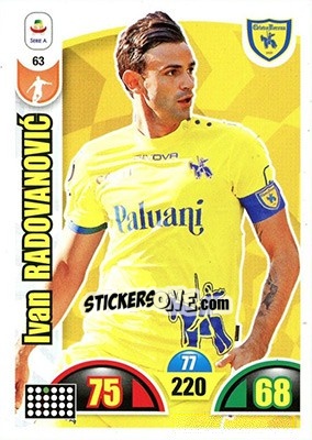 Figurina Ivan Radovanovic - Calciatori 2018-2019. Adrenalyn XL - Panini