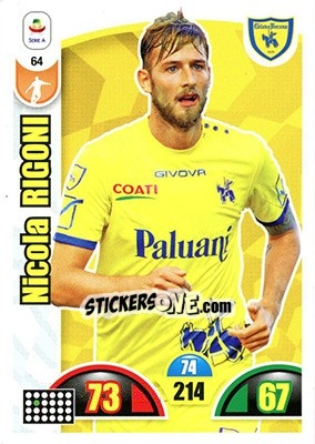 Sticker Nicola Rigoni - Calciatori 2018-2019. Adrenalyn XL - Panini