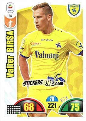 Sticker Valter Birsa - Calciatori 2018-2019. Adrenalyn XL n. 65 - Panini