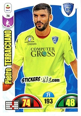 Sticker Pietro Terracciano - Calciatori 2018-2019. Adrenalyn XL n. 74 - Panini