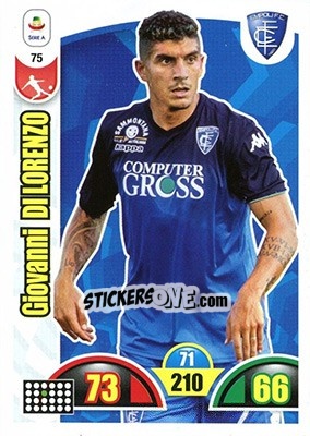 Sticker Giovanni Di Lorenzo - Calciatori 2018-2019. Adrenalyn XL n. 75 - Panini