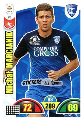 Sticker Michał Marcjanik - Calciatori 2018-2019. Adrenalyn XL - Panini