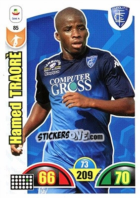 Sticker Hamed Traoré - Calciatori 2018-2019. Adrenalyn XL n. 85 - Panini