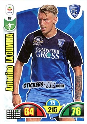 Sticker Antonino La Gumina - Calciatori 2018-2019. Adrenalyn XL n. 87 - Panini