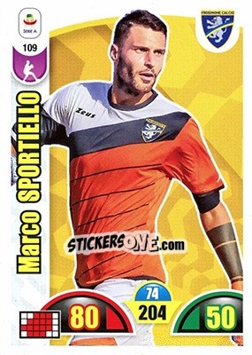 Sticker Marco Sportiello - Calciatori 2018-2019. Adrenalyn XL n. 109 - Panini