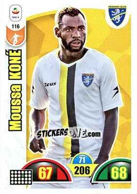 Sticker Moussa Koné - Calciatori 2018-2019. Adrenalyn XL n. 116 - Panini