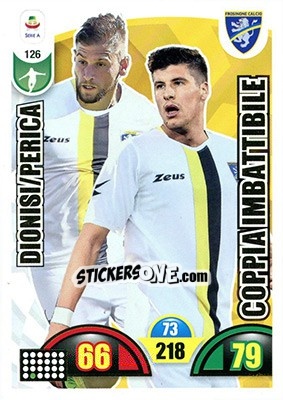 Sticker Federico Dionisi / Stipe Perica - Calciatori 2018-2019. Adrenalyn XL n. 126 - Panini