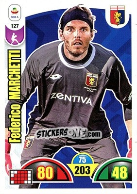 Sticker Federico Marchetti - Calciatori 2018-2019. Adrenalyn XL n. 127 - Panini
