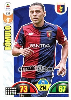 Sticker Rômulo - Calciatori 2018-2019. Adrenalyn XL n. 134 - Panini