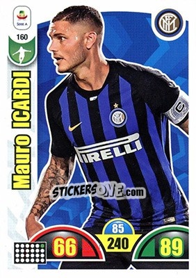 Cromo Mauro Icardi - Calciatori 2018-2019. Adrenalyn XL - Panini