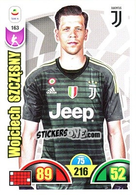 Sticker Wojciech Szczęsny - Calciatori 2018-2019. Adrenalyn XL - Panini