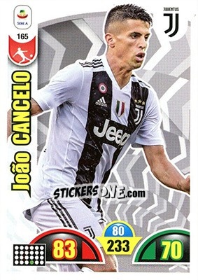 Sticker João Cancelo - Calciatori 2018-2019. Adrenalyn XL n. 165 - Panini