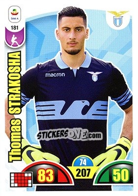 Sticker Thomas Strakosha - Calciatori 2018-2019. Adrenalyn XL - Panini