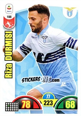 Sticker Riza Durmisi - Calciatori 2018-2019. Adrenalyn XL n. 188 - Panini