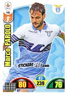 Sticker Marco Parolo - Calciatori 2018-2019. Adrenalyn XL n. 192 - Panini