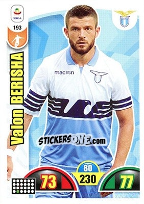 Sticker Valon Berisha - Calciatori 2018-2019. Adrenalyn XL n. 193 - Panini