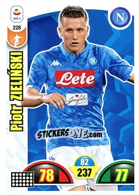 Sticker Piotr Zieliński - Calciatori 2018-2019. Adrenalyn XL - Panini
