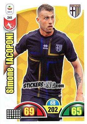 Cromo Simone Iacoponi - Calciatori 2018-2019. Adrenalyn XL - Panini