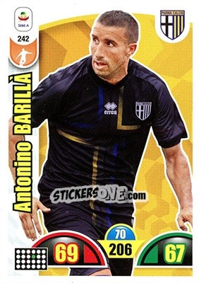Sticker Antonino Barillà - Calciatori 2018-2019. Adrenalyn XL n. 242 - Panini