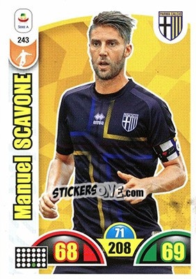 Sticker Manuel Scavone - Calciatori 2018-2019. Adrenalyn XL n. 243 - Panini
