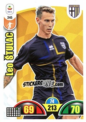Sticker Leo Štulac - Calciatori 2018-2019. Adrenalyn XL n. 245 - Panini