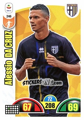 Sticker Alessio Da Cruz - Calciatori 2018-2019. Adrenalyn XL n. 246 - Panini