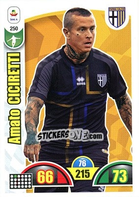Sticker Amato Ciciretti - Calciatori 2018-2019. Adrenalyn XL n. 250 - Panini