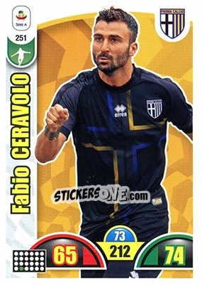 Sticker Fabio Ceravolo - Calciatori 2018-2019. Adrenalyn XL - Panini