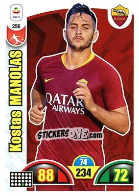 Cromo Kostas Manolas - Calciatori 2018-2019. Adrenalyn XL - Panini