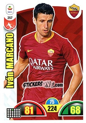 Sticker Ivan Marcano - Calciatori 2018-2019. Adrenalyn XL n. 257 - Panini