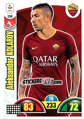 Sticker Aleksandar Kolarov - Calciatori 2018-2019. Adrenalyn XL n. 258 - Panini