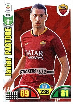 Sticker Javier Pastore - Calciatori 2018-2019. Adrenalyn XL - Panini