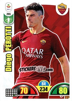 Cromo Diego Perotti - Calciatori 2018-2019. Adrenalyn XL - Panini