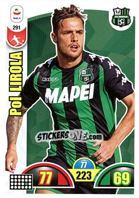 Figurina Pol Lirola - Calciatori 2018-2019. Adrenalyn XL - Panini