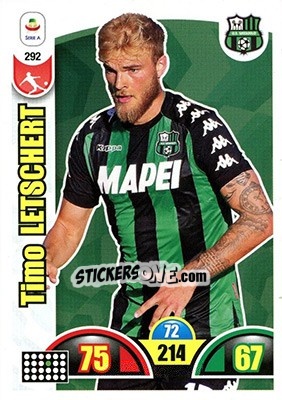 Sticker Timo Letschert - Calciatori 2018-2019. Adrenalyn XL n. 292 - Panini
