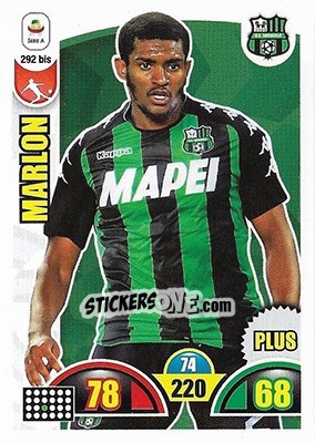 Sticker Marlon - Calciatori 2018-2019. Adrenalyn XL n. 292bis - Panini