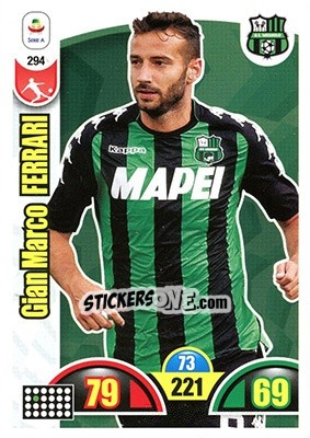 Sticker Gian Marco Ferrari - Calciatori 2018-2019. Adrenalyn XL n. 294 - Panini