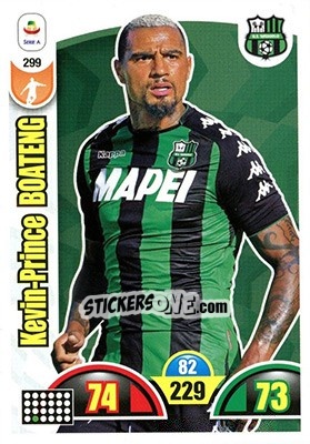 Sticker Kevin-Prince Boateng - Calciatori 2018-2019. Adrenalyn XL n. 299 - Panini