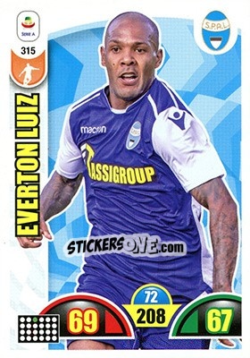 Sticker Everton Luiz - Calciatori 2018-2019. Adrenalyn XL - Panini