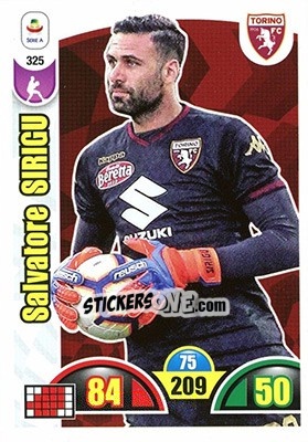 Sticker Salvatore Sirigu - Calciatori 2018-2019. Adrenalyn XL n. 325 - Panini