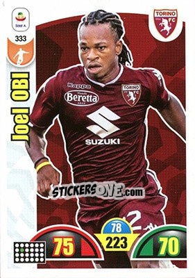 Cromo Joel Obi - Calciatori 2018-2019. Adrenalyn XL - Panini