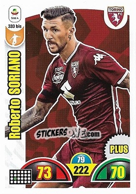 Sticker Roberto Soriano - Calciatori 2018-2019. Adrenalyn XL - Panini