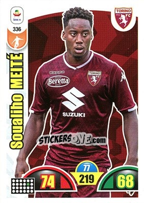 Sticker Soualiho Meité - Calciatori 2018-2019. Adrenalyn XL n. 336 - Panini